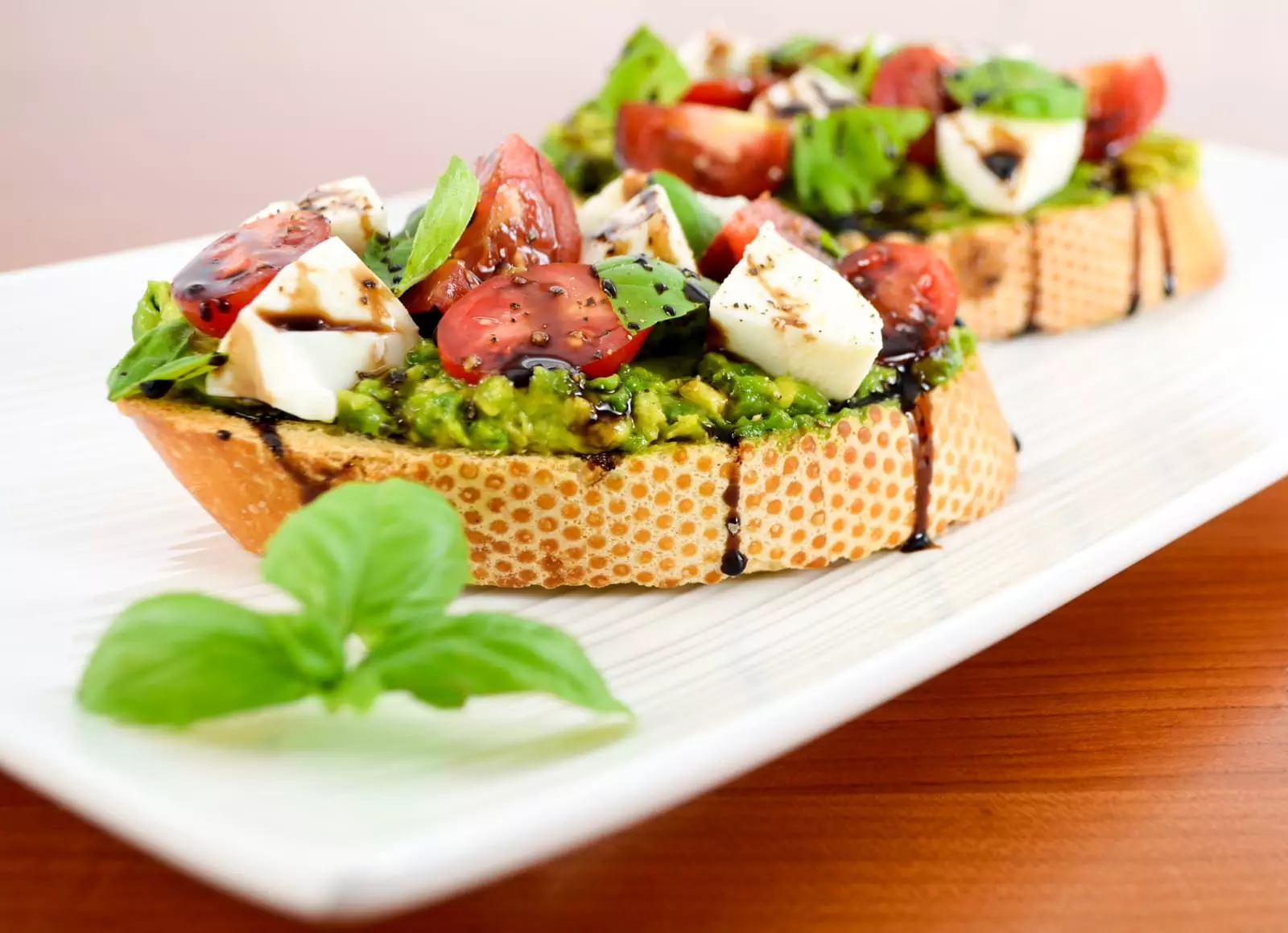 Caprese and Avocado on Toast