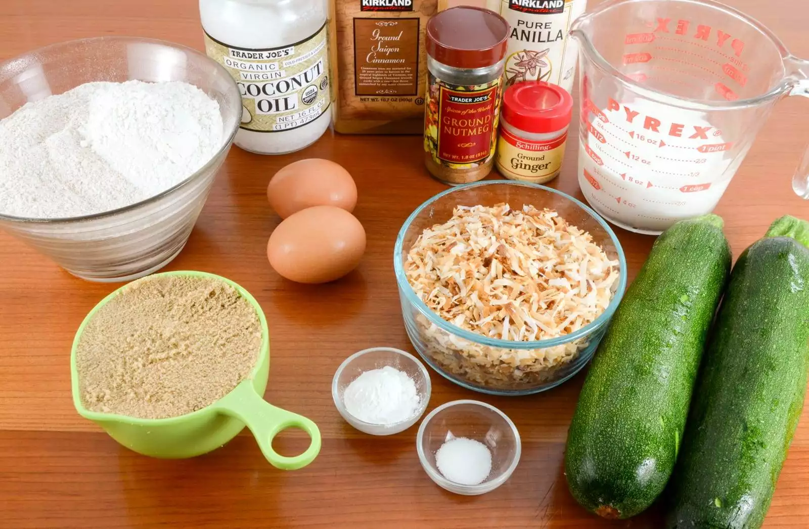 Toasted Coconut and Zucchini Bread