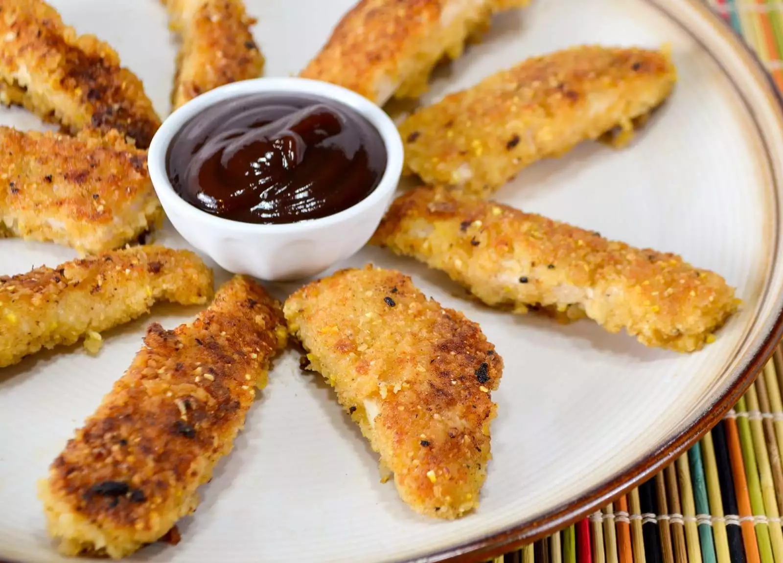 Crispy Parmesan Chicken Strips