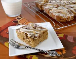 Apple Cake Bars