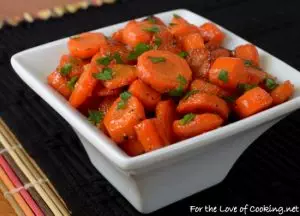 Carrot Sauté with Maple Syrup and Coconut Oil