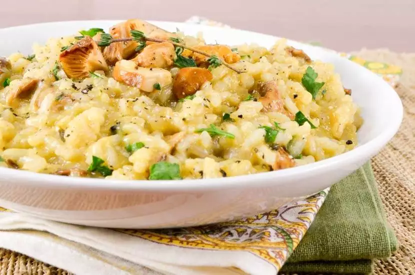 Chanterelle Risotto