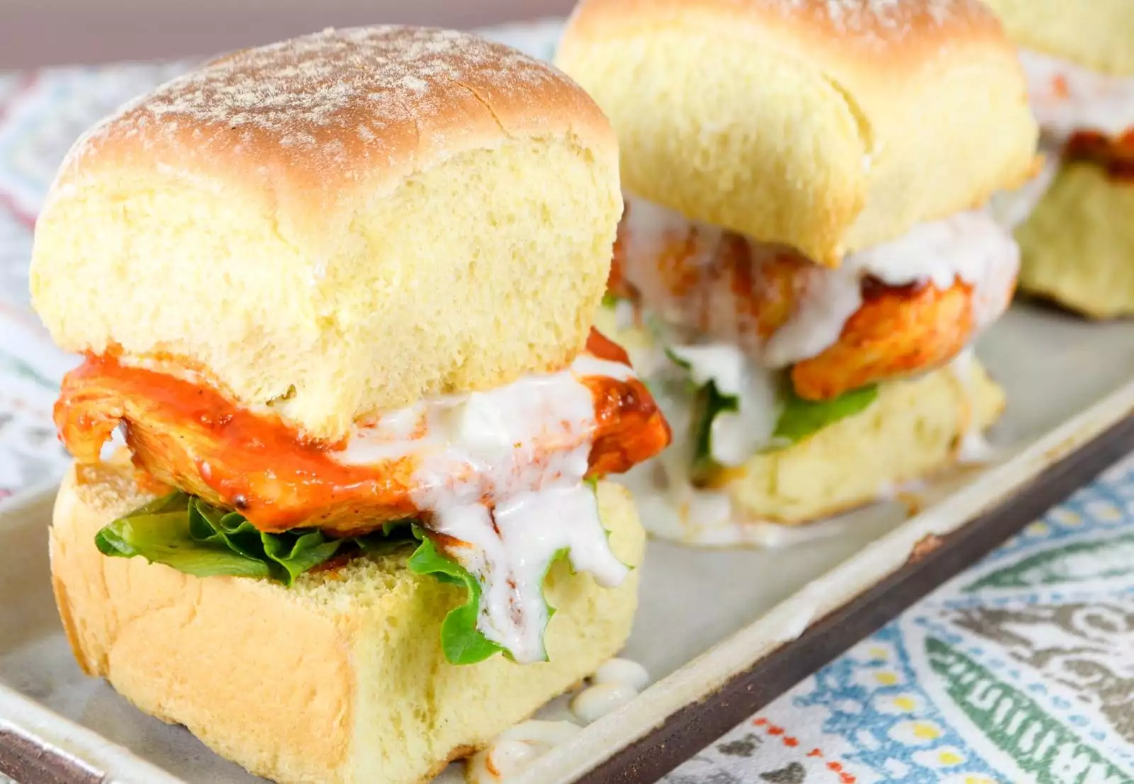 Buffalo Chicken Sliders