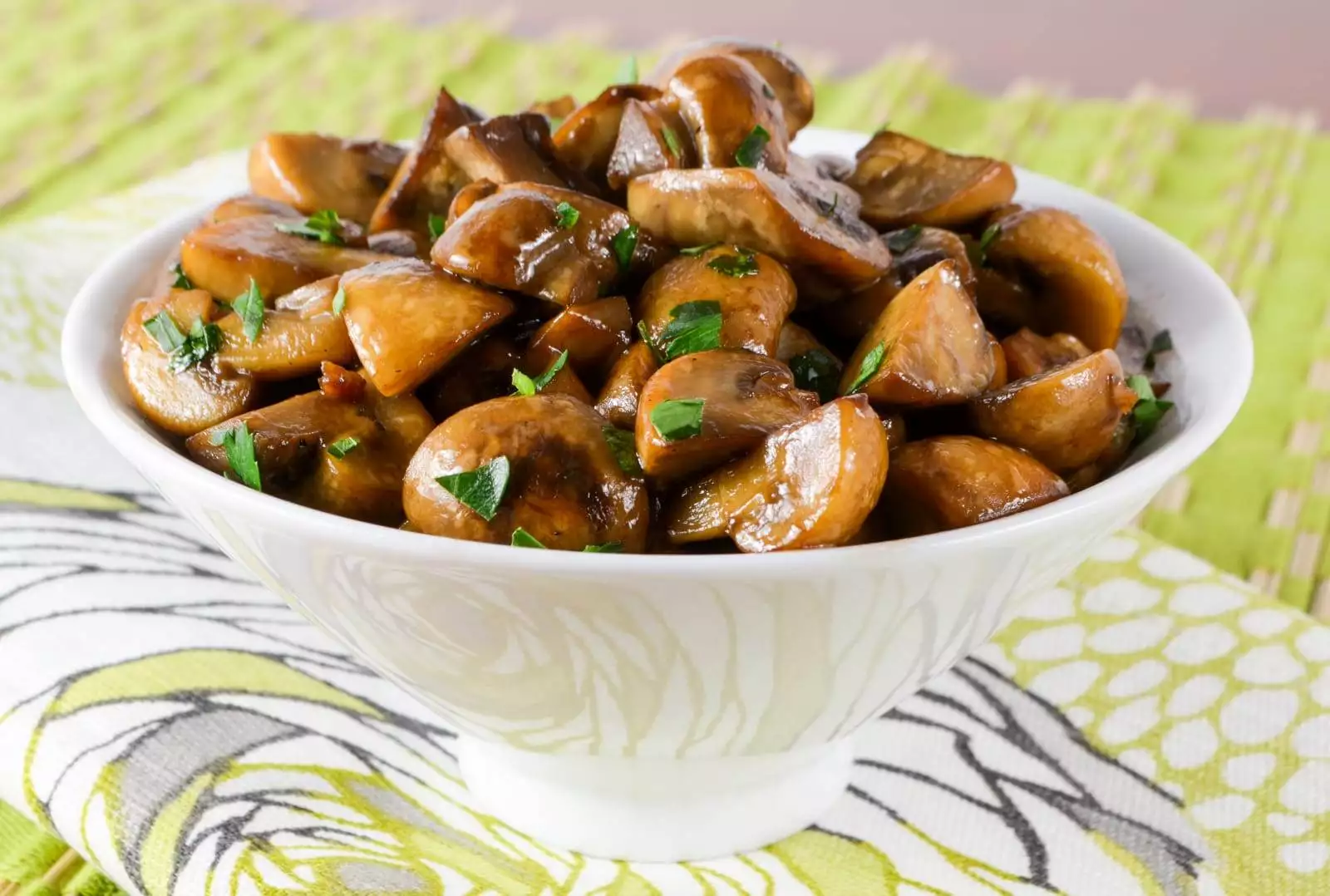 Mushroom Sauté with Soy, Butter, and Garlic