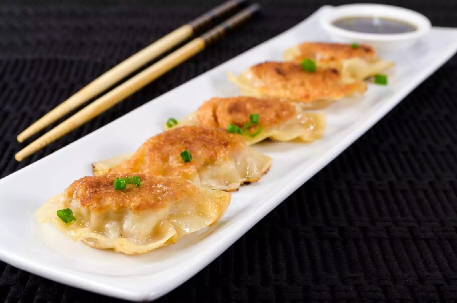 Sesame Chicken Potstickers