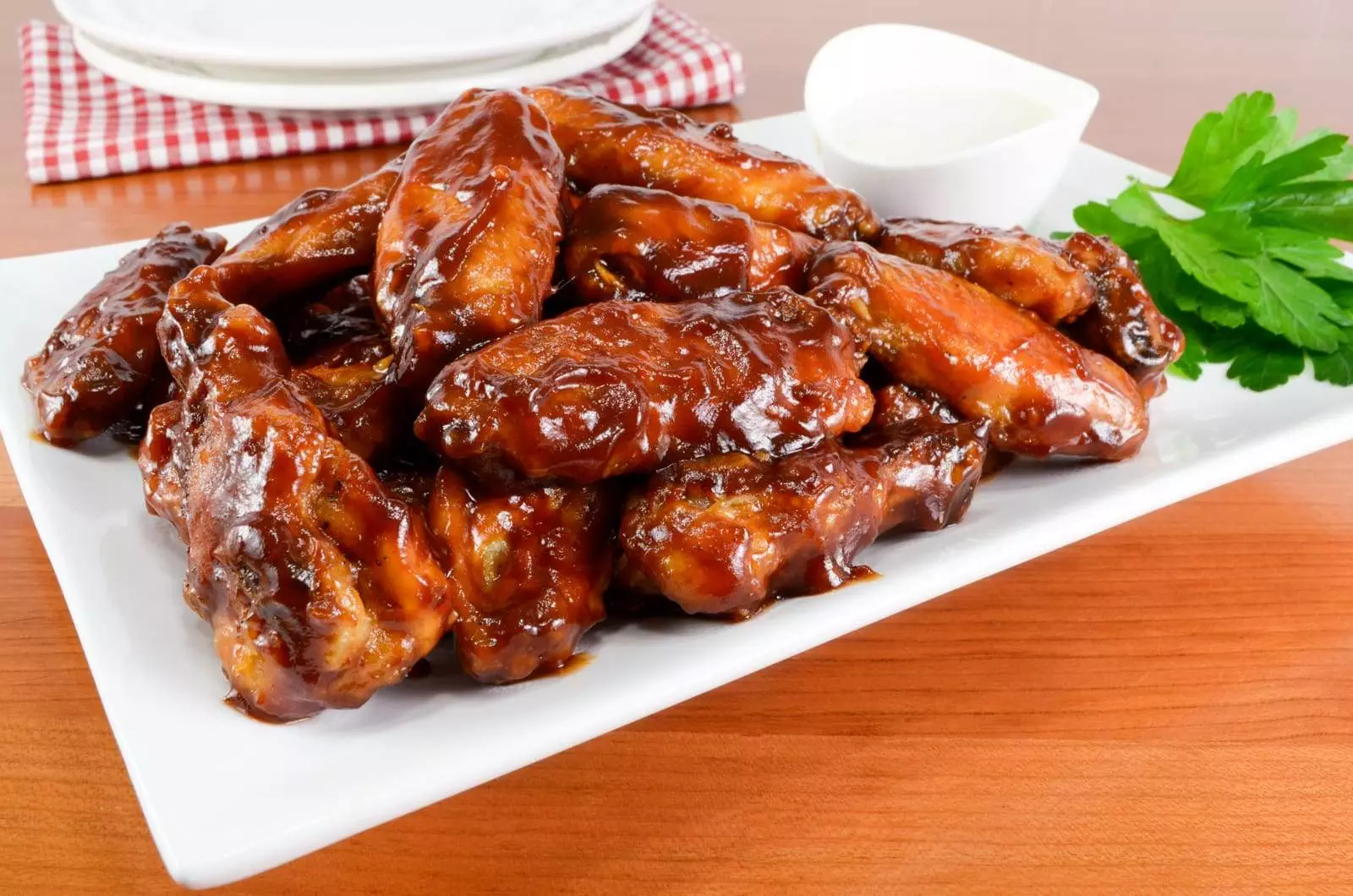 Baked Barbecue Wings