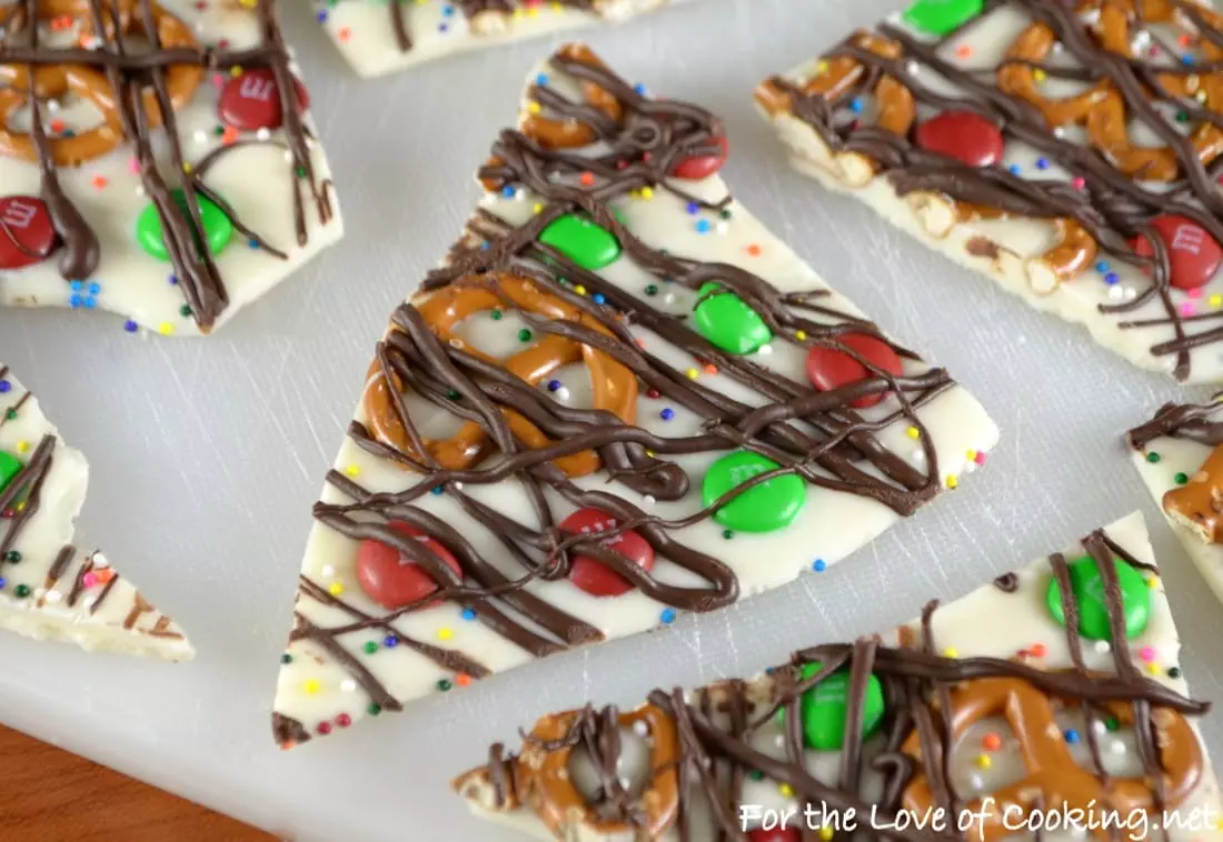 Sweet and Salty Chocolate Bark