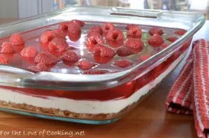 Raspberry Pretzel Bars