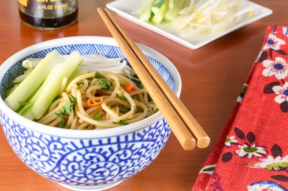 Spicy Asian Noodle Salad