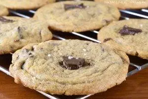 Brown Butter Toffee Chocolate Chunk Cookies