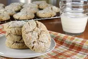 Peanut Butter Crinkle Cookies