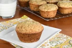 Cream Cheese Banana Nut Muffins