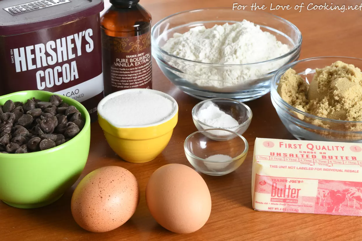 German Chocolate Cookies