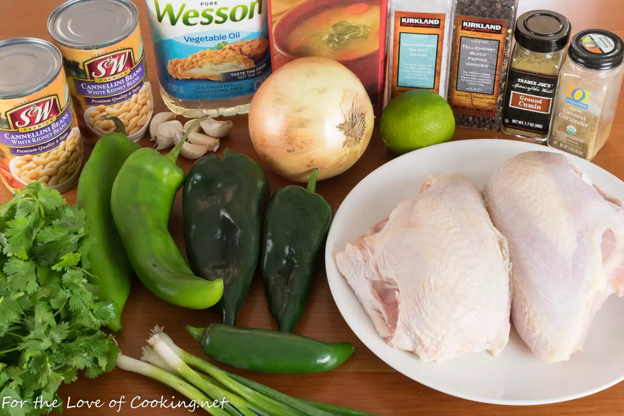 Slow-Simmered White Chicken Chili