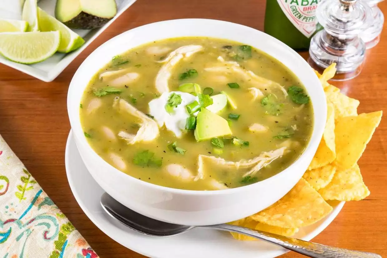 Slow-Simmered White Chicken Chili