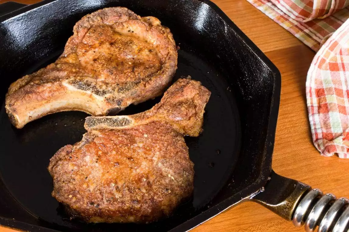 Pan Fried Pork Chops