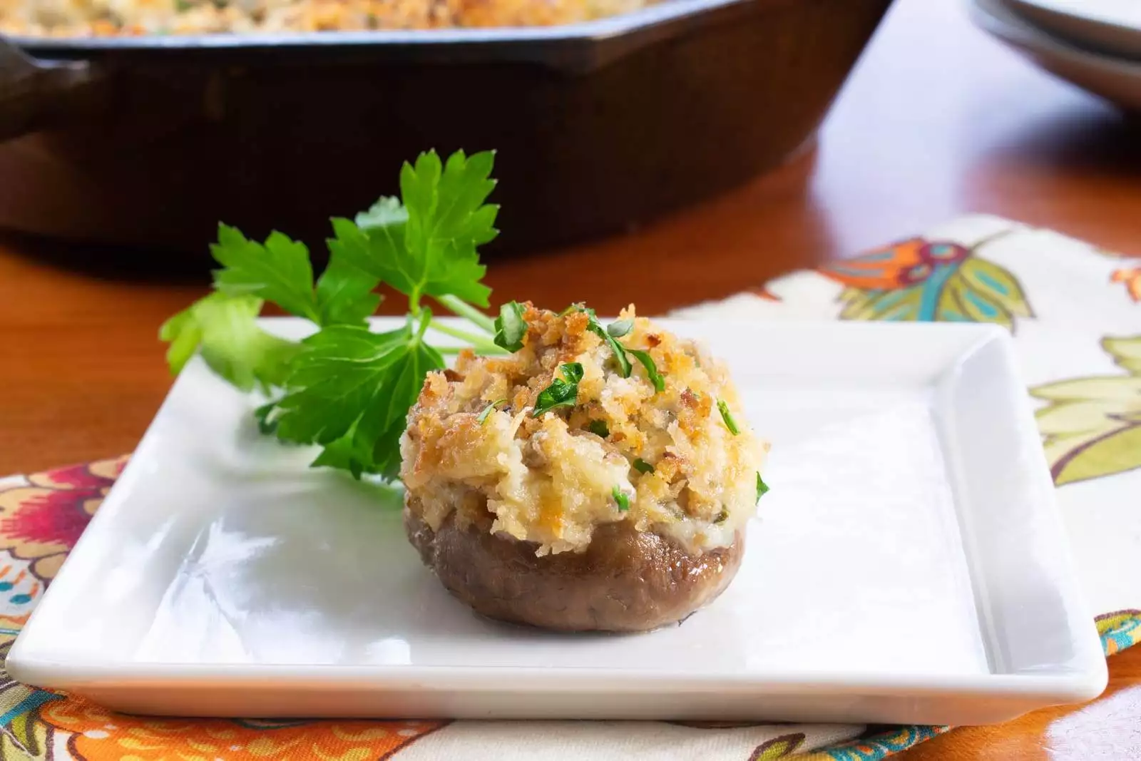 Sausage Stuffed Mushrooms