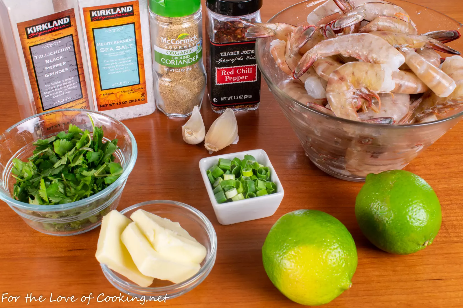 Garlic Butter Shrimp with Lime and Cilantro