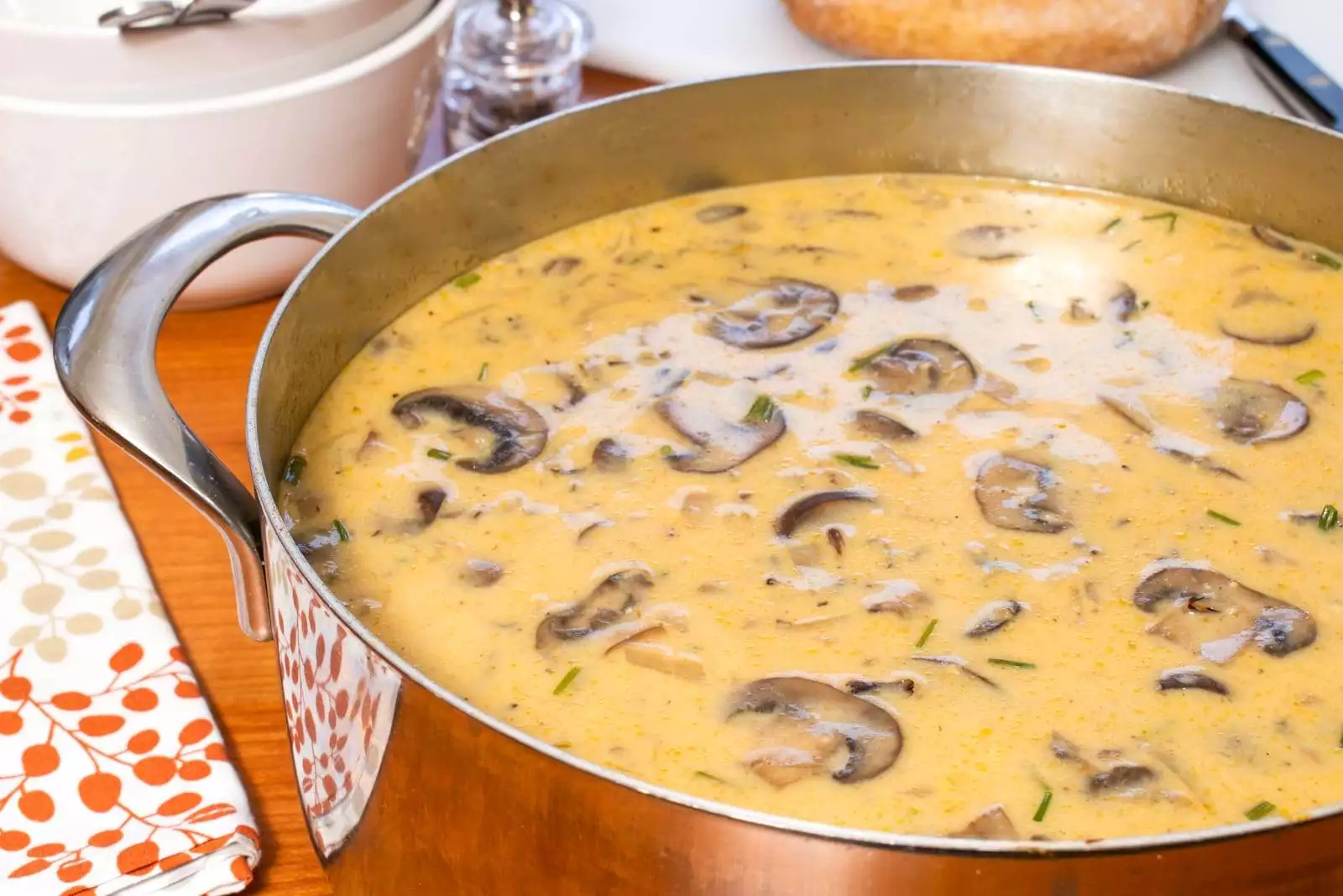 Wild Rice and Mushroom Soup