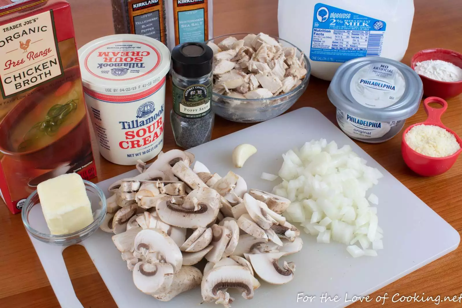 Skillet Poppy Seed Chicken Casserole