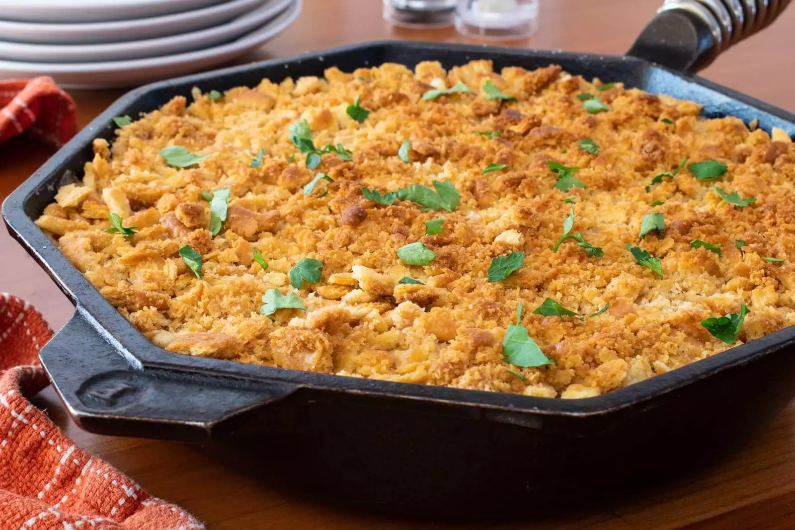 Skillet Poppy Seed Chicken Casserole