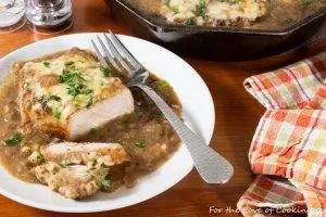 French Onion Smothered Pork Chops