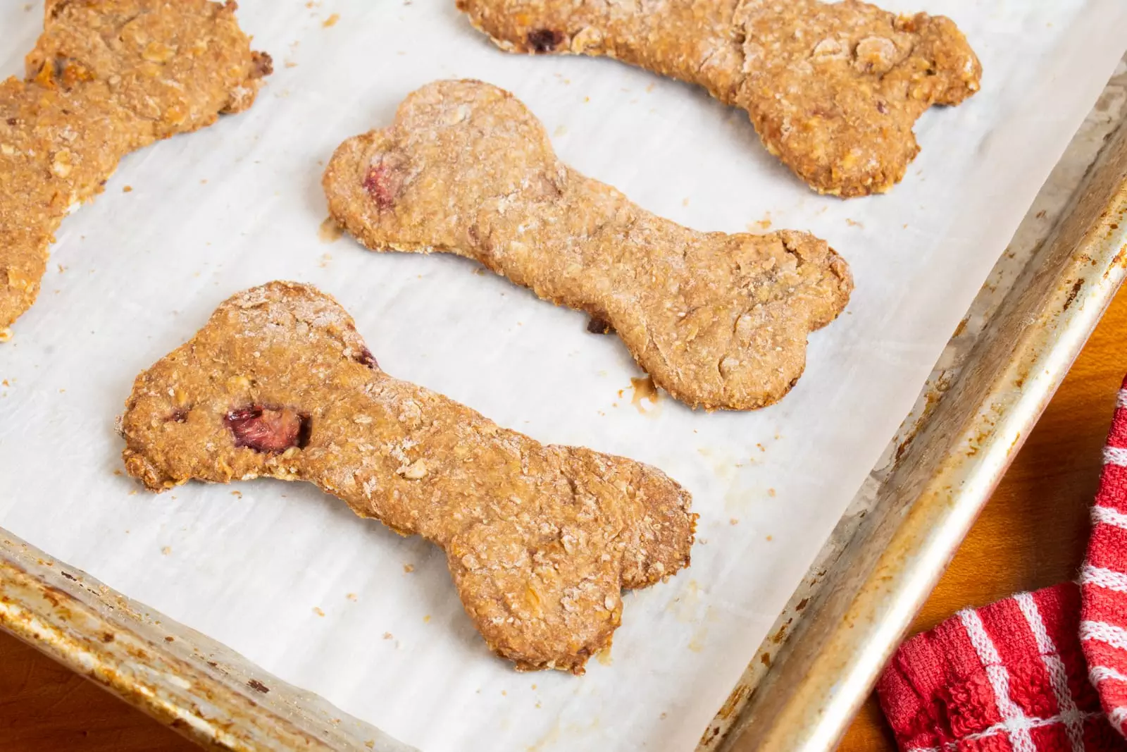 Strawberry Banana Dog Treats