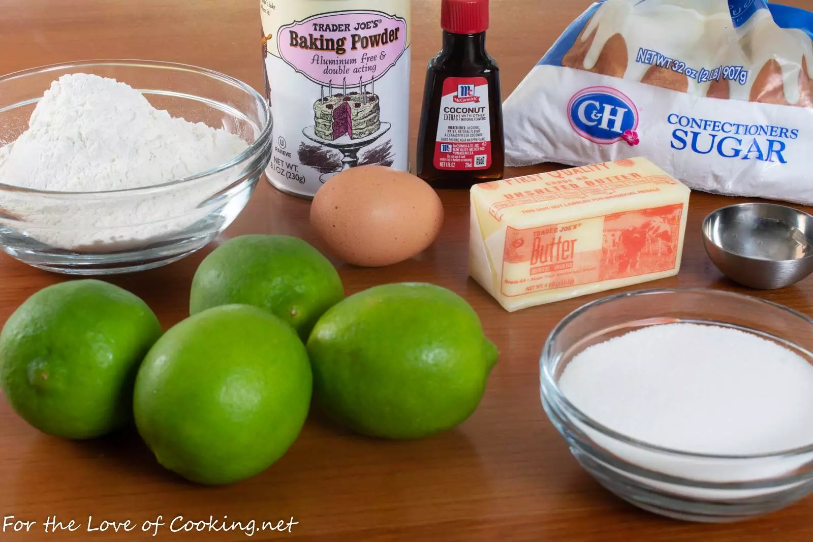 Glazed Lime and Coconut Cookies