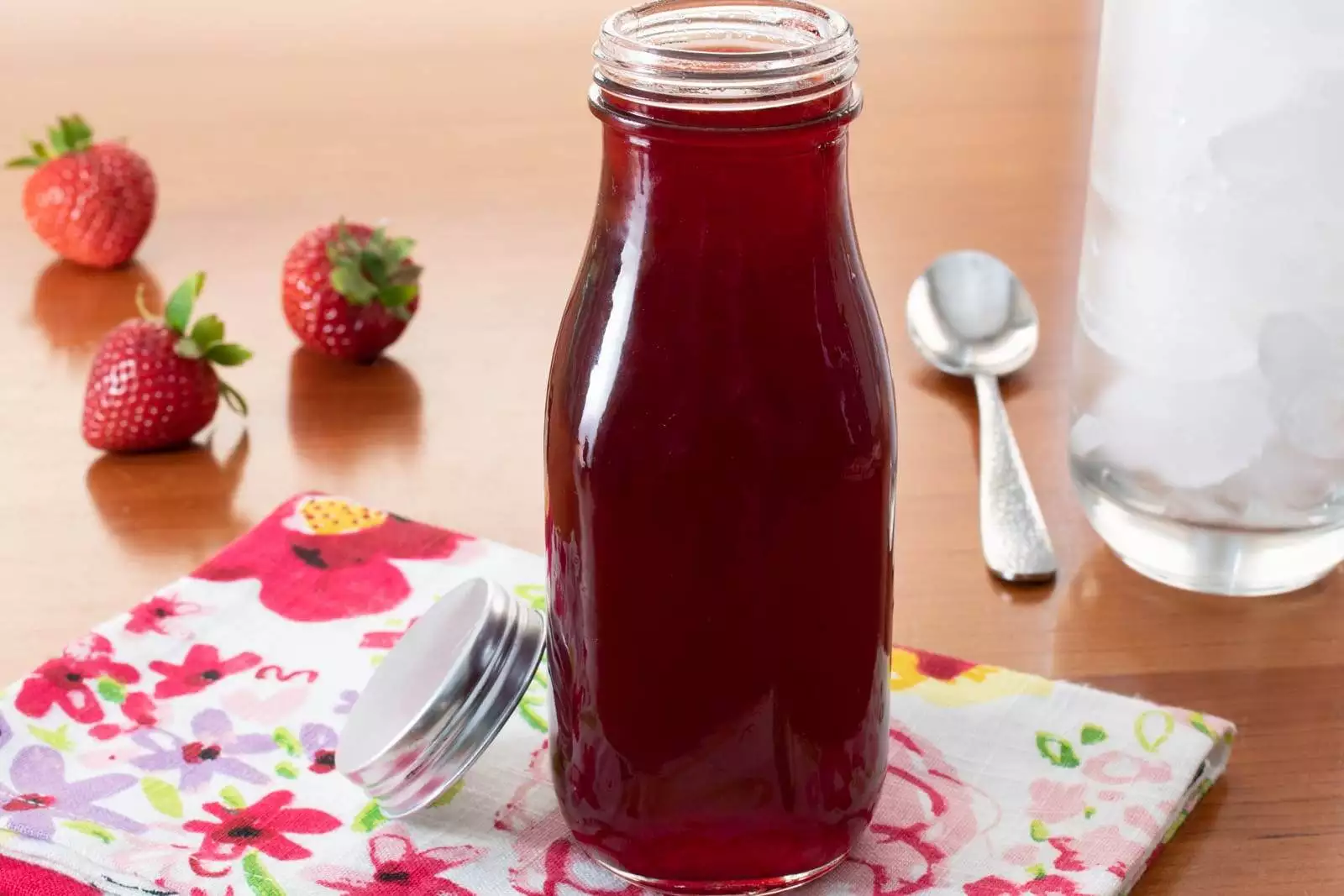 Strawberry Simple Syrup