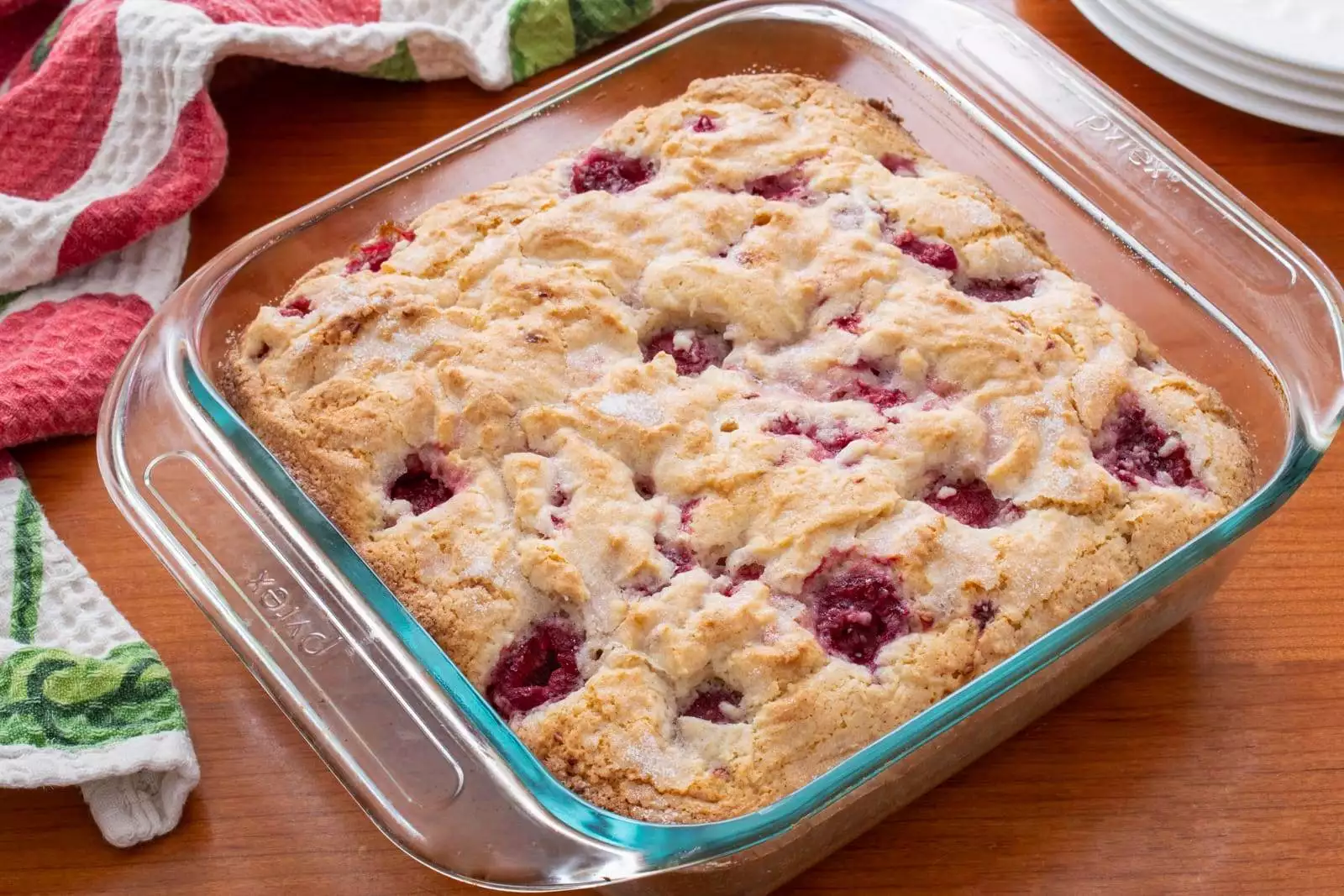 Raspberry Breakfast Cake