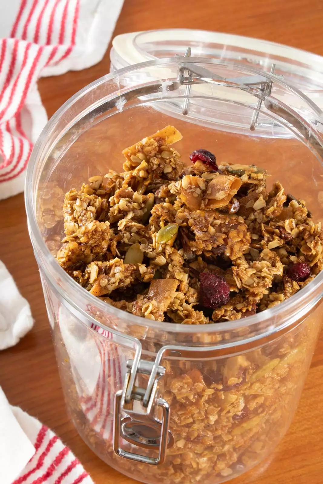 Brown Butter Granola with Pecans