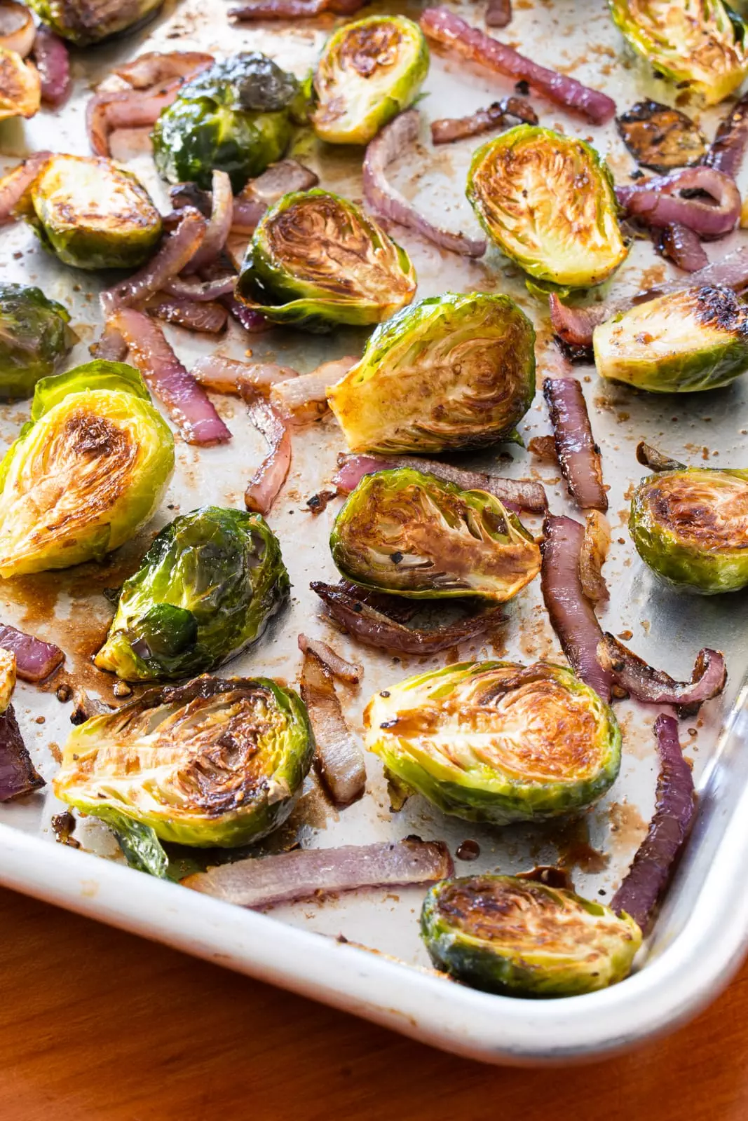 Balsamic Roasted Brussels Sprouts