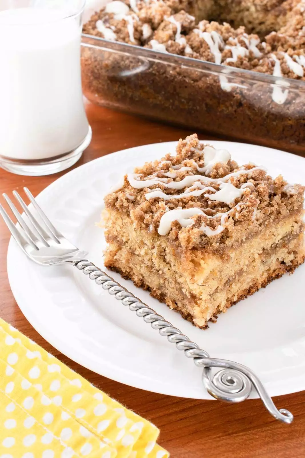 Brown Butter Cinnamon Streusel Banana Coffee Cake