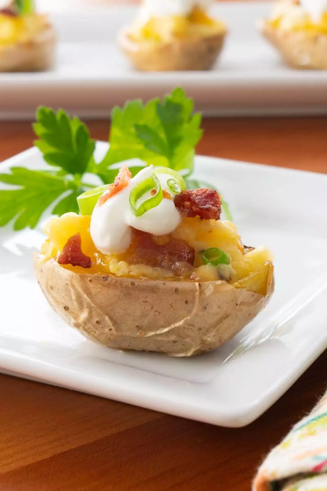 Mini Twice Baked Potatoes