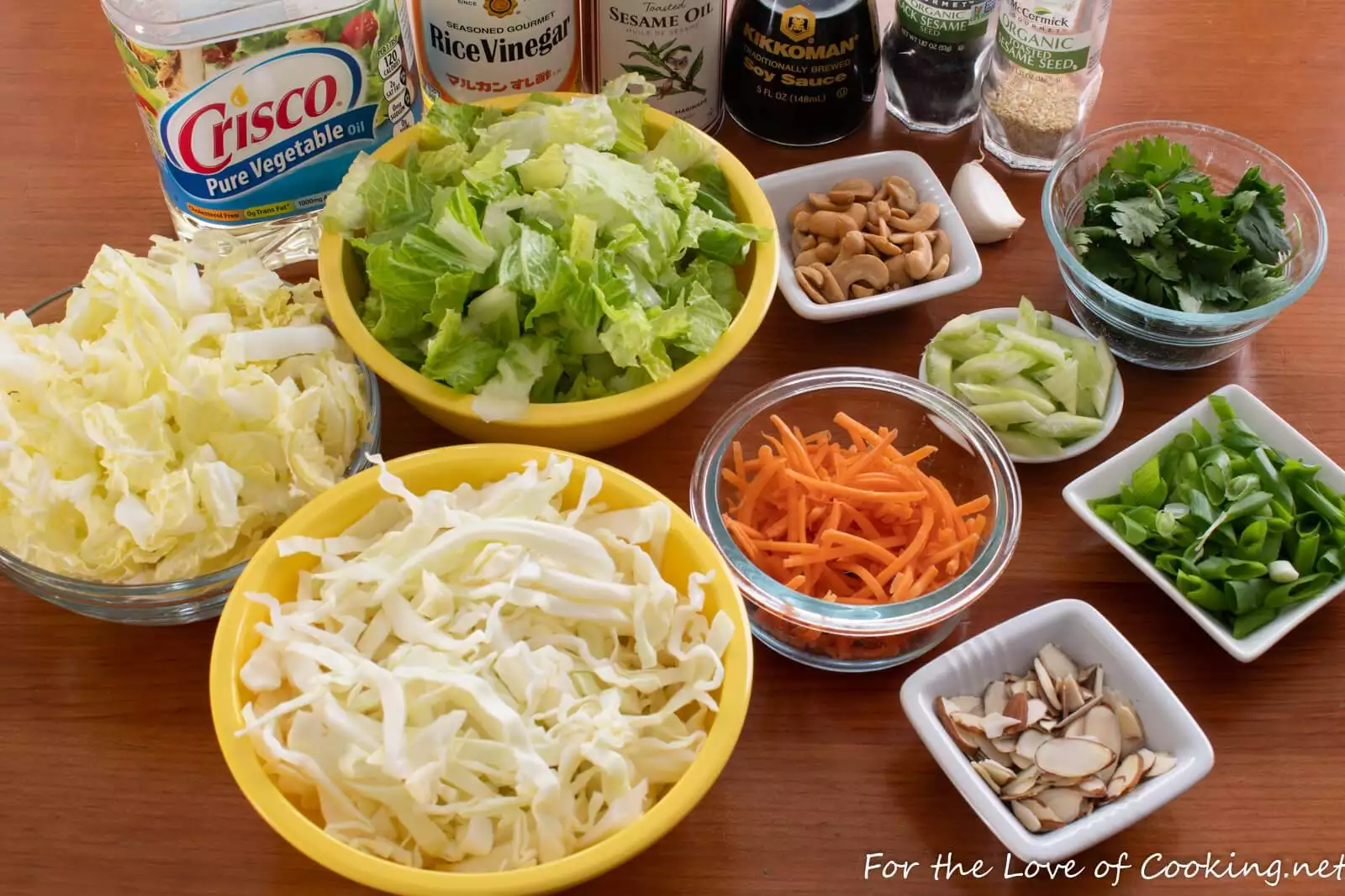 Asian Cabbage Chopped Salad