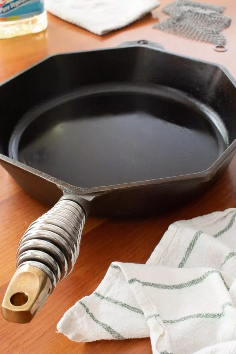 How to Clean and Season a Cast Iron Skillet