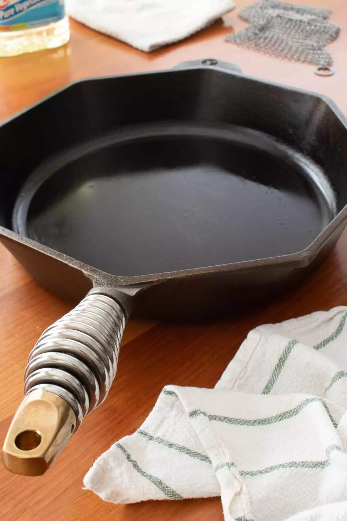 How to Clean and Season a Cast Iron Skillet