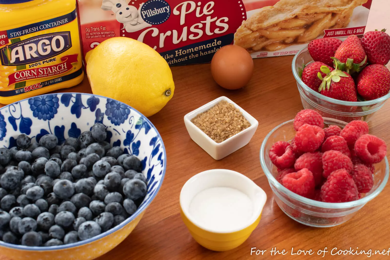 Mini Triple Berry Galettes