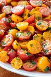 Marinated Cherry Tomatoes with Fresh Herbs