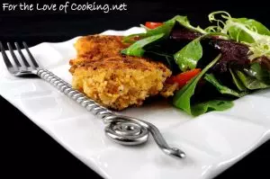 Chicken Milanese with Spring Greens