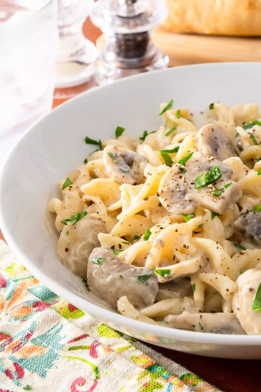 Mushroom Stroganoff