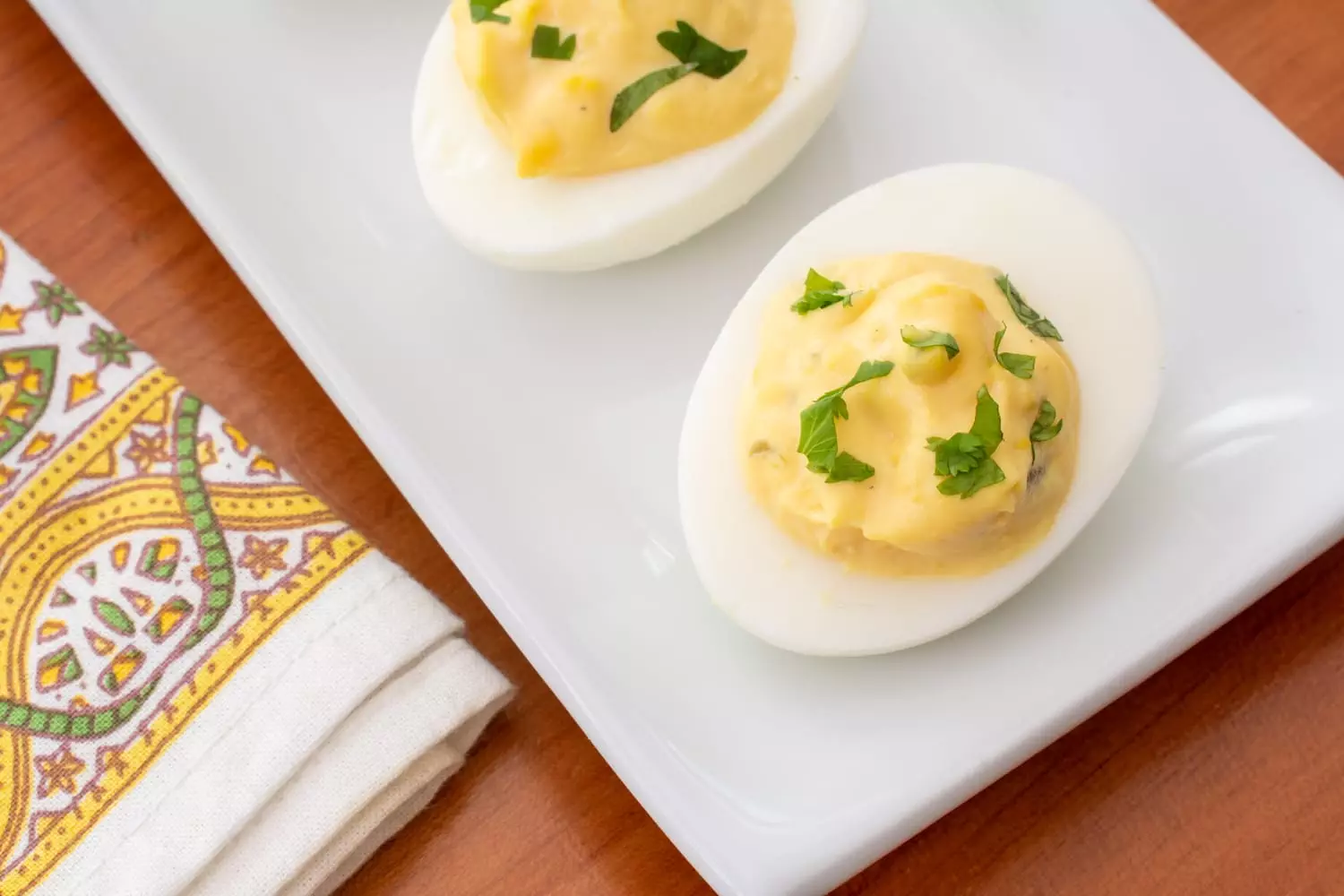 Spicy Southwestern Deviled Eggs