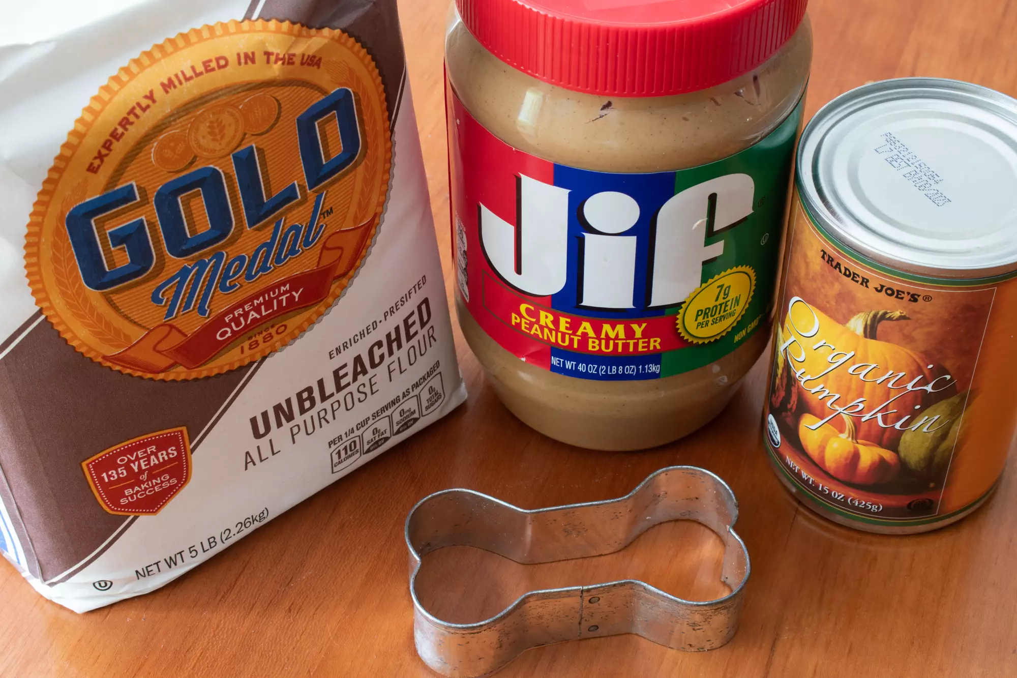 Pumpkin Peanut Butter Dog Treats