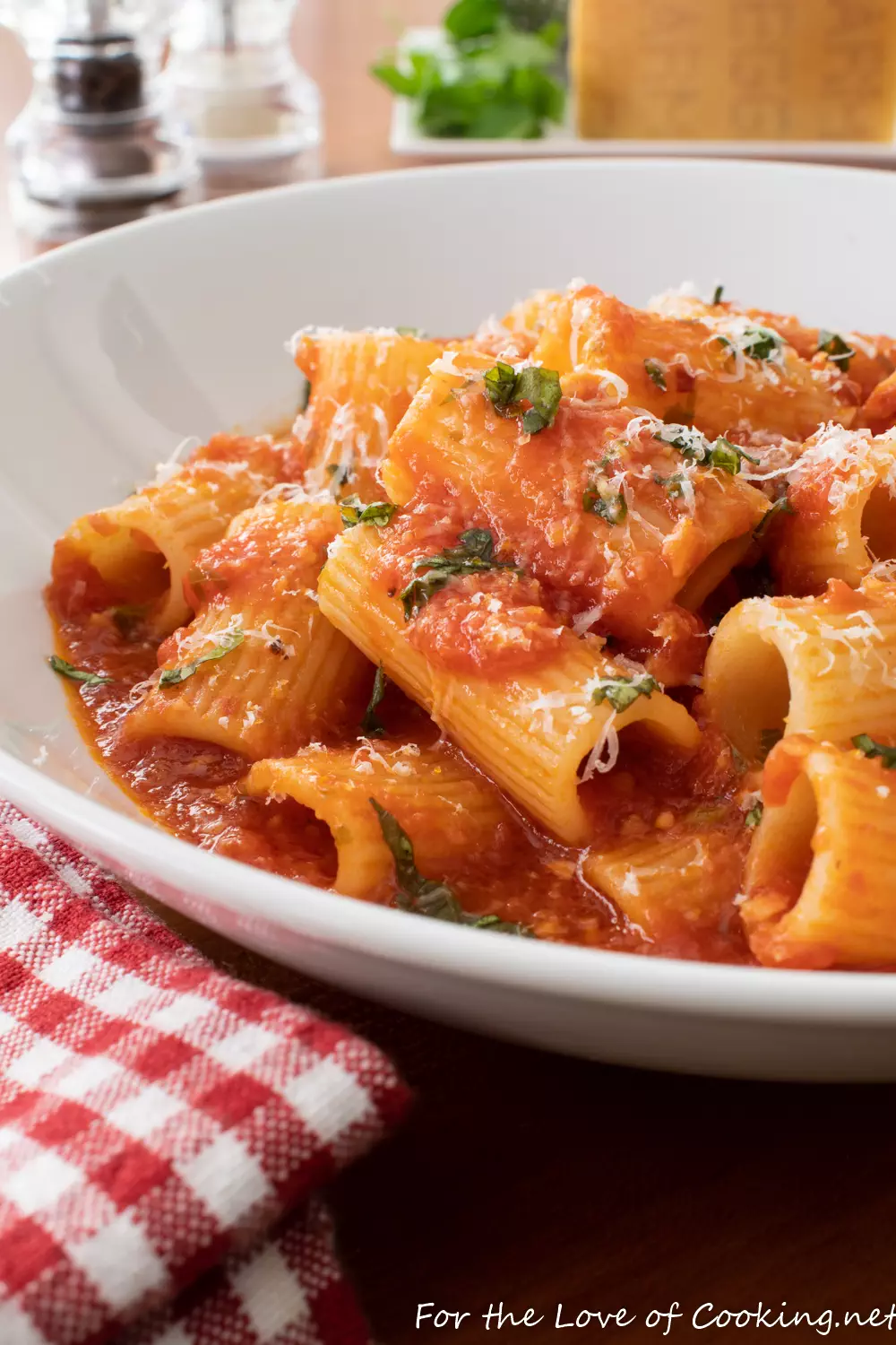 Rigatoni Arrabbiata