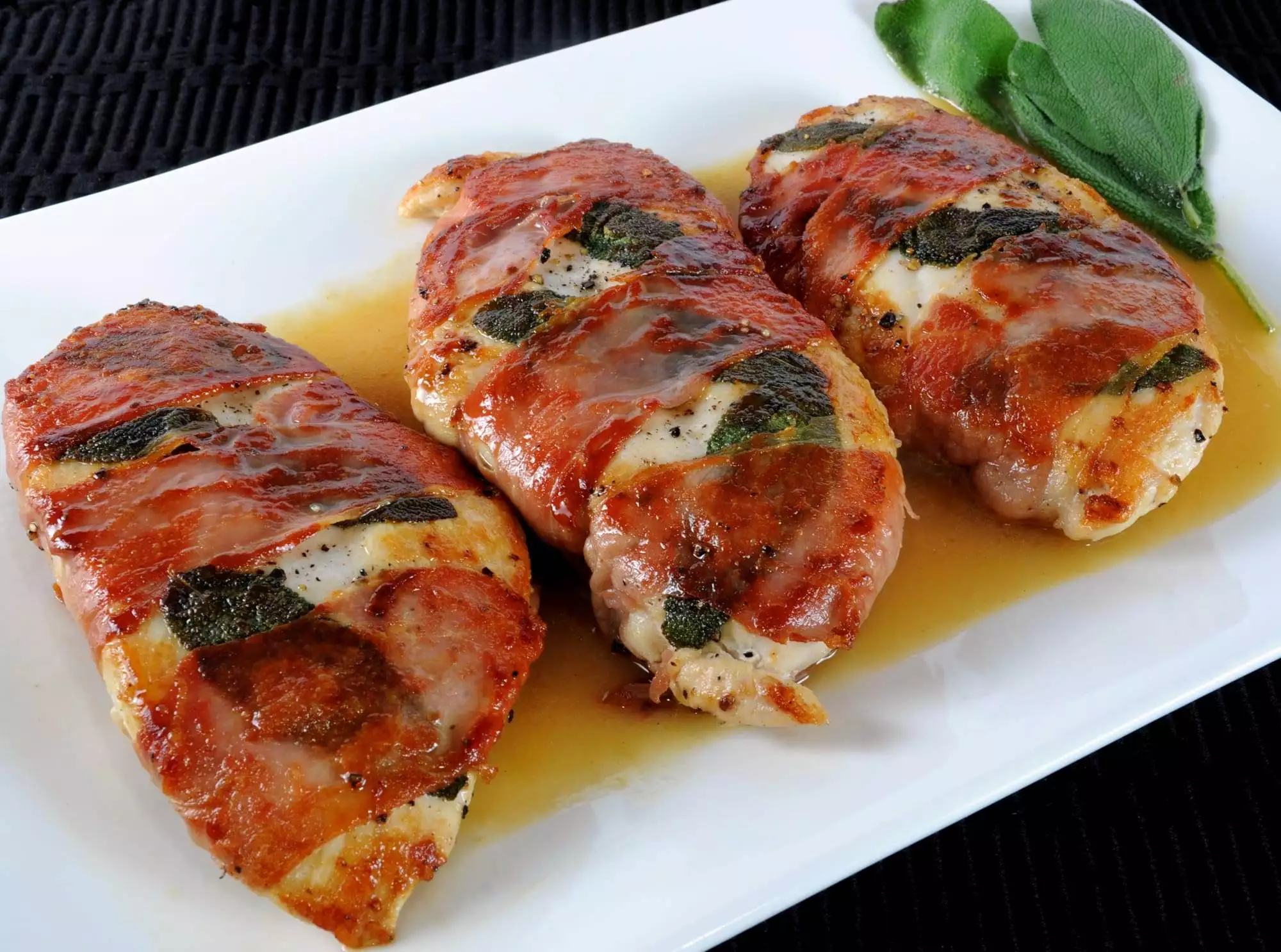 Lemony Chicken Saltimbocca