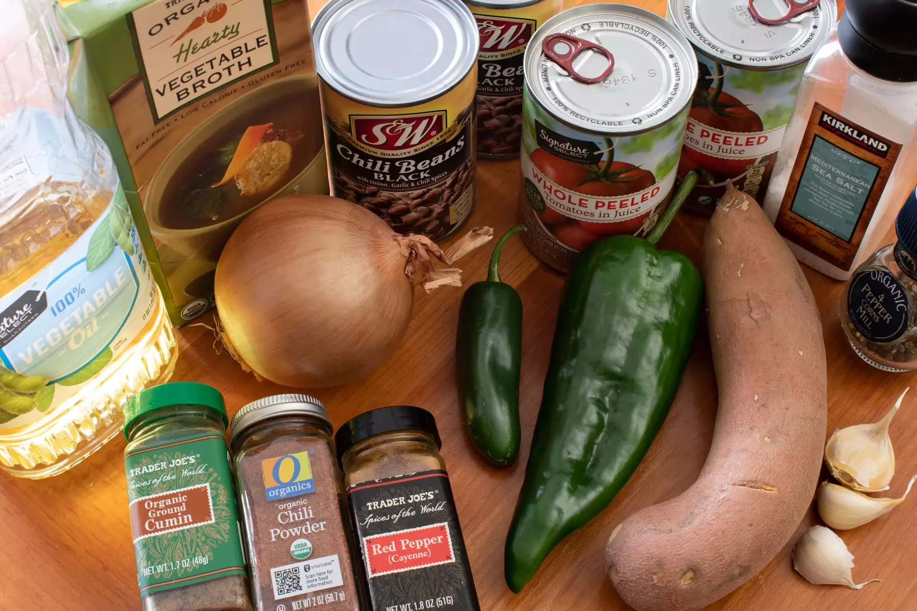 Sweet Potato Black Bean Chili