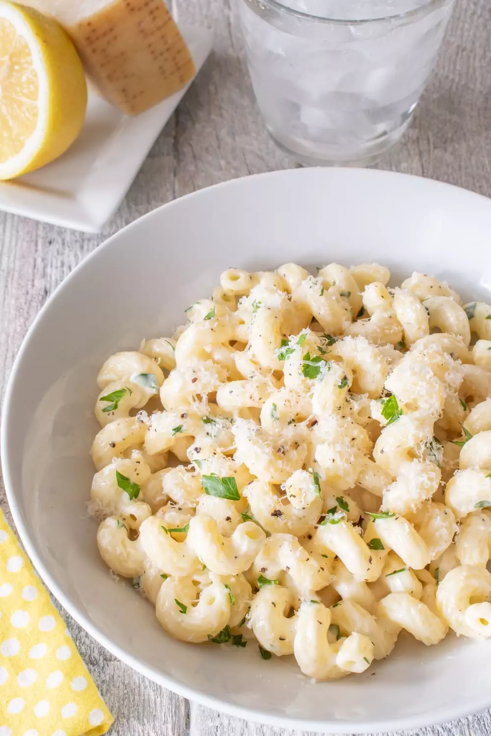 Easy Creamy Lemon Pasta