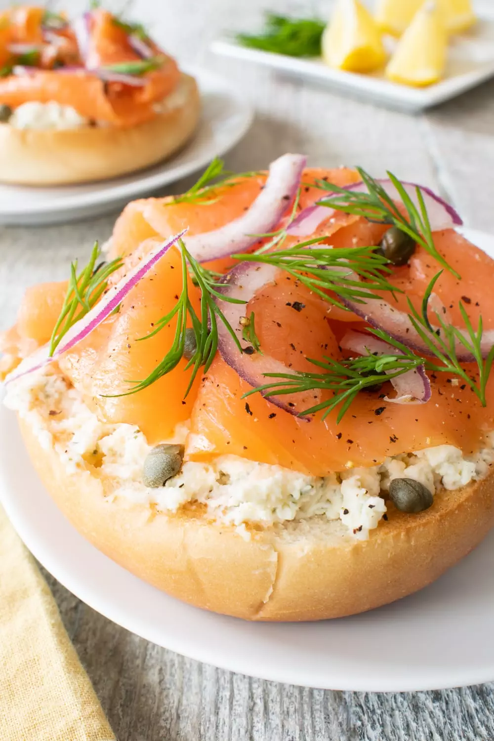 Smoked Salmon Bagel