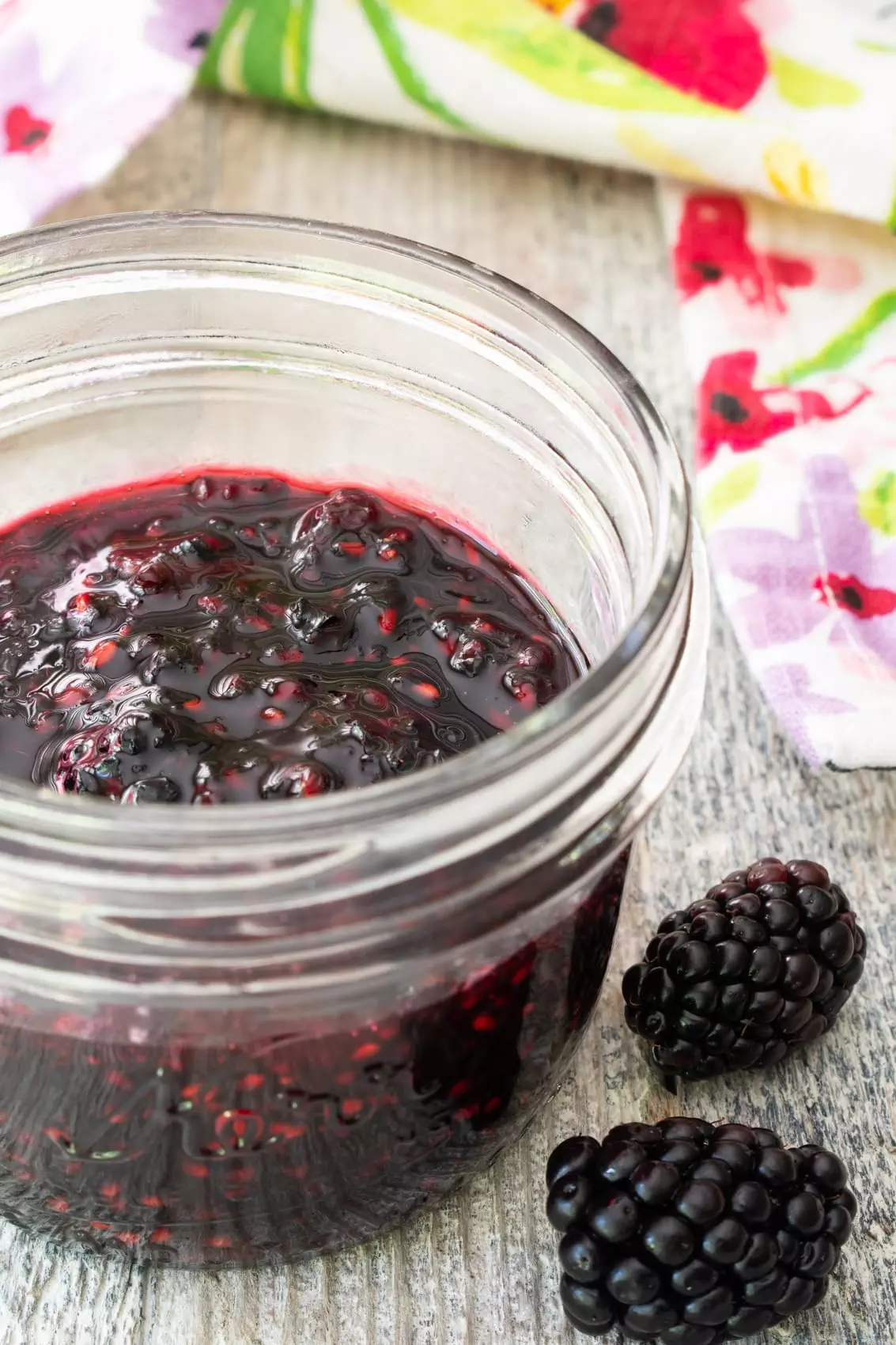 Blackberry Skillet Jam