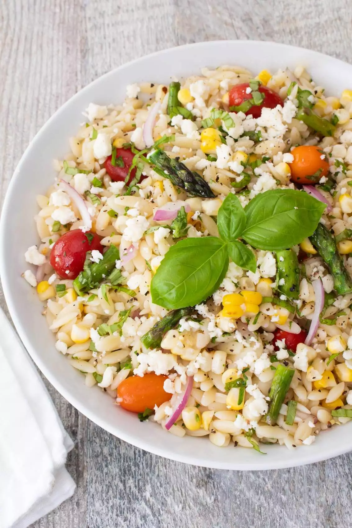 Summer Orzo Pasta Salad